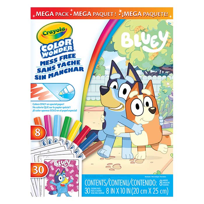Color Wonder Mega Set, Bluey - US 4328