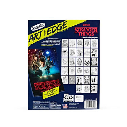 Art With Edge Stranger Things, 28 Coloring Pages - US 7811