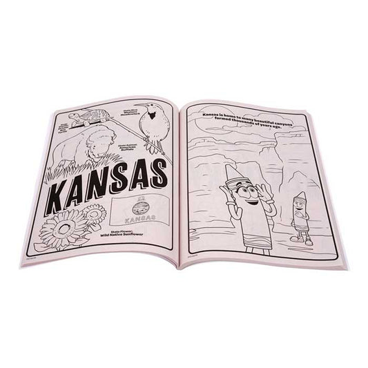 America's 250th Birthday Coloring Book, 96 pages - US 1274