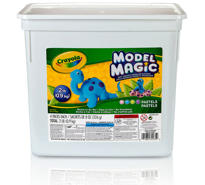 Model Magic 2lb Resealable Bucket, Pastels - US 4095