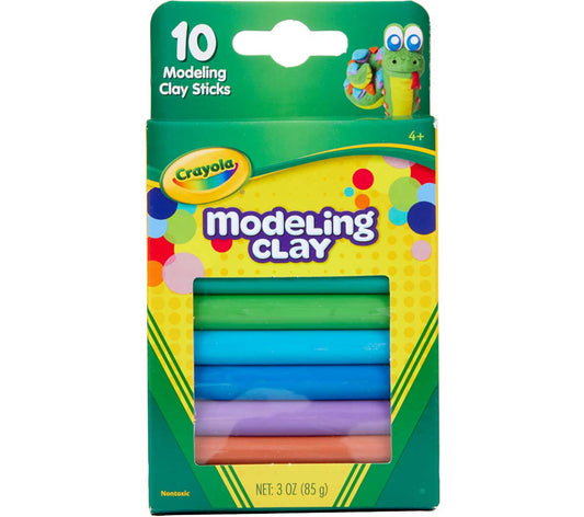 Modeling Clay Sticks, 10 Count - US 9336
